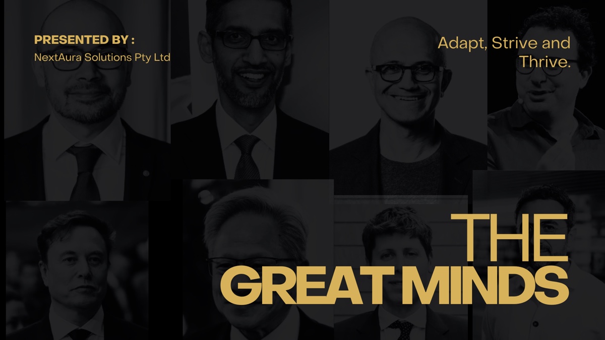 NextAura Great Minds - weekly tech leadership intelligence